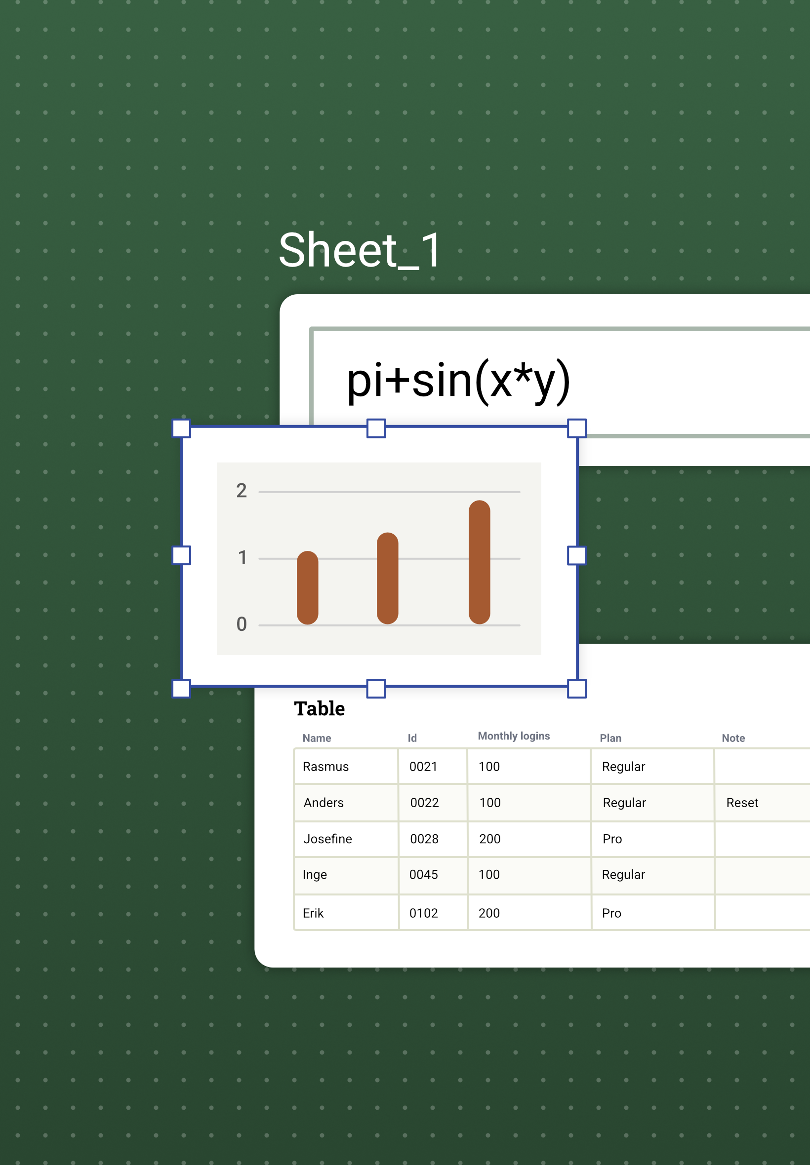 Pine Math drawing tools illustration